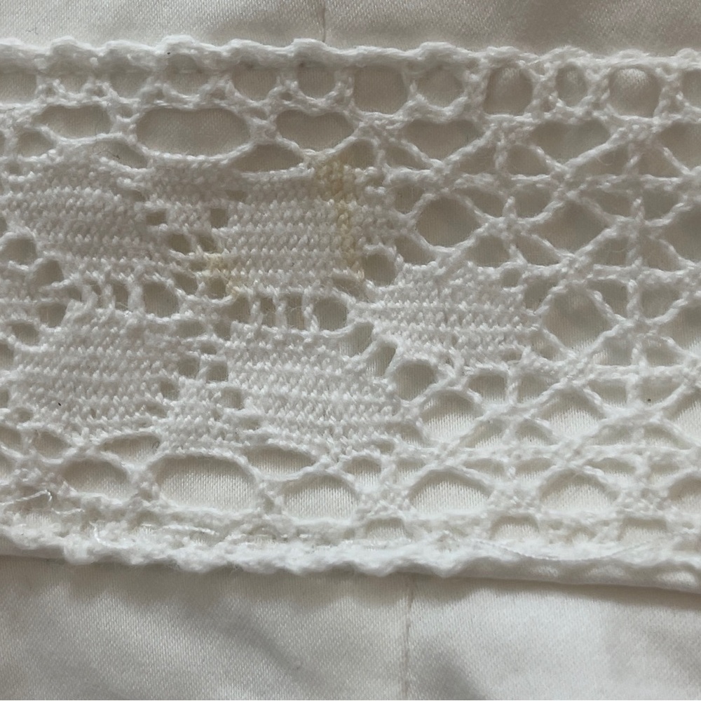 New York & Company White Strapless Lace Detail Pockets, Mini Dress 2 - Picture 12 of 14